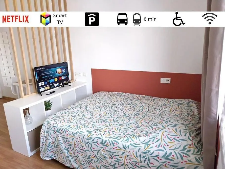 Ferienwohnung Cosy Studio + Parking Gratuit Marseilles